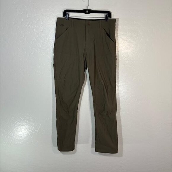 Kuhl Pants Mens 34x32 Brown Straight Leg Performance Stretch Outdoor Hiking 21S - Picture 1 of 8